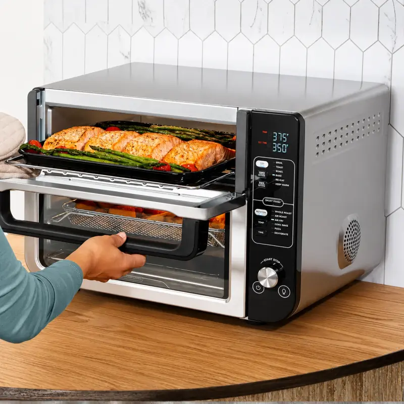 HORNO DOBLE 12-EN-1 NINJA CON FLEXDOOR DCT401